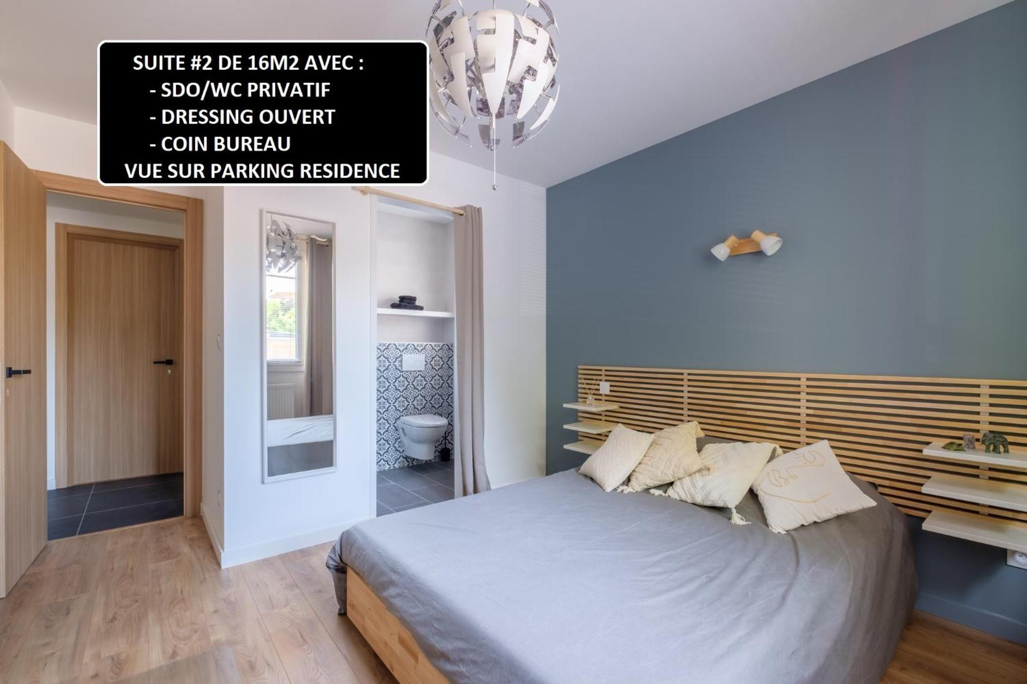NEUF - 3 suites ZEN avec SDO&WC privatifs AU CALME à TASSIN - RARE Esterno foto